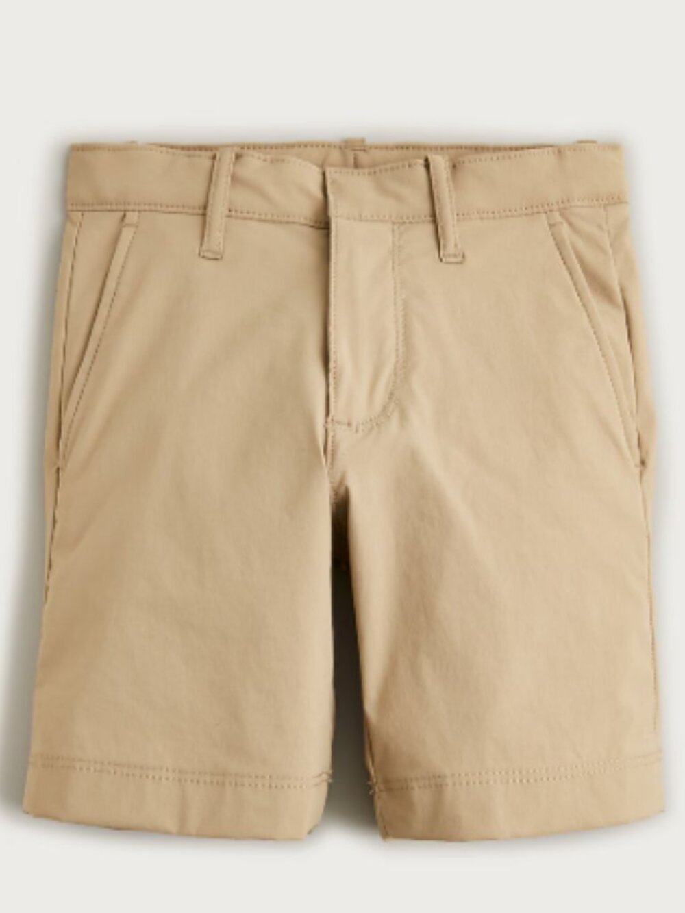 J.Crew Crewcuts Boys Stanton Tech Khaki Shorts Size 14